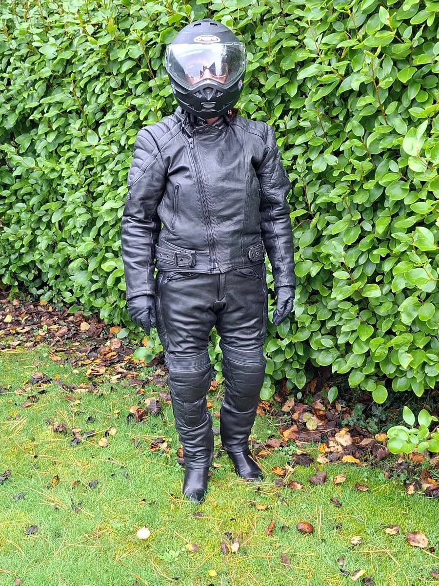 Motor cycle retro racing leathers - Image 2