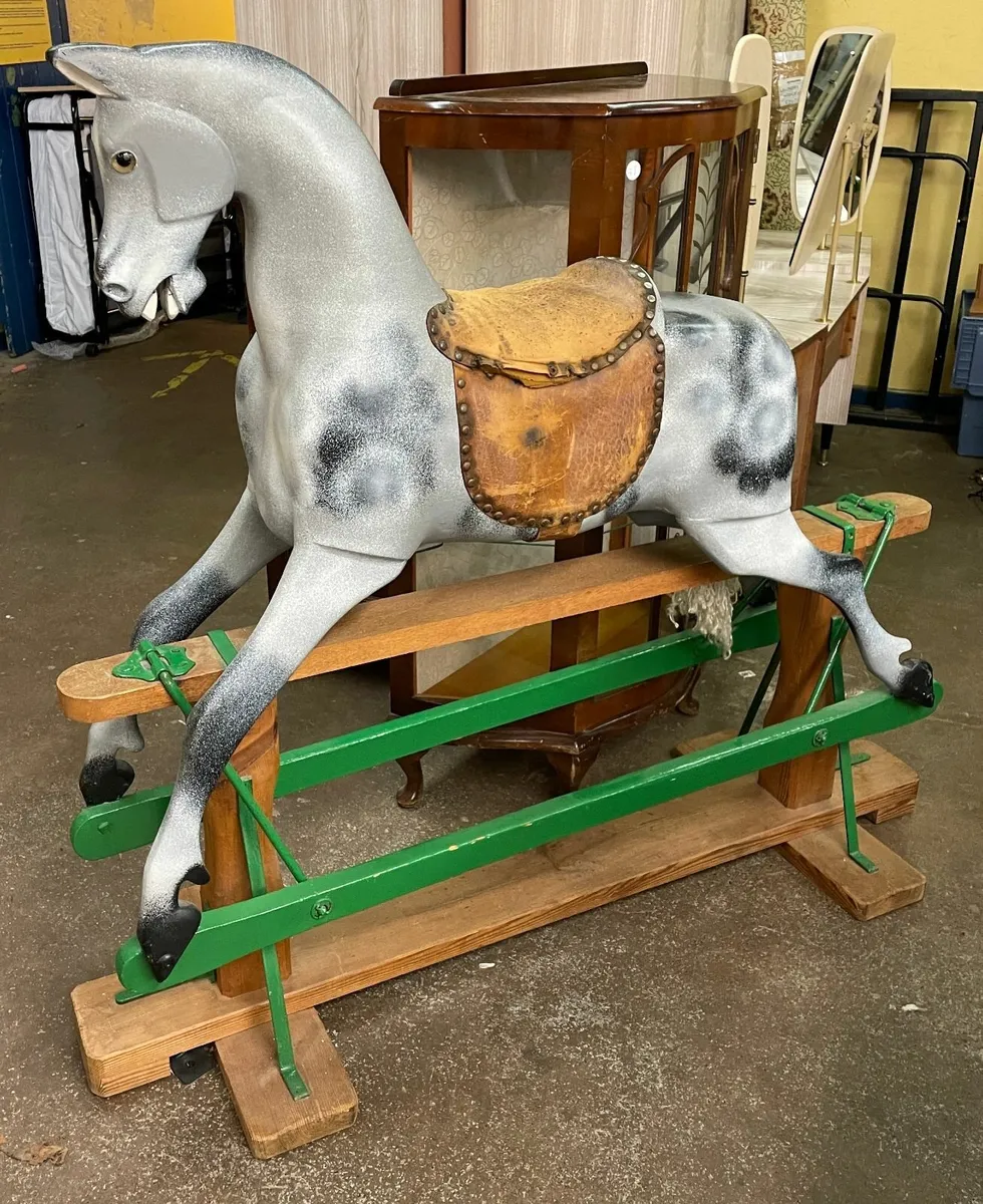 Antique rocking horse - Image 3