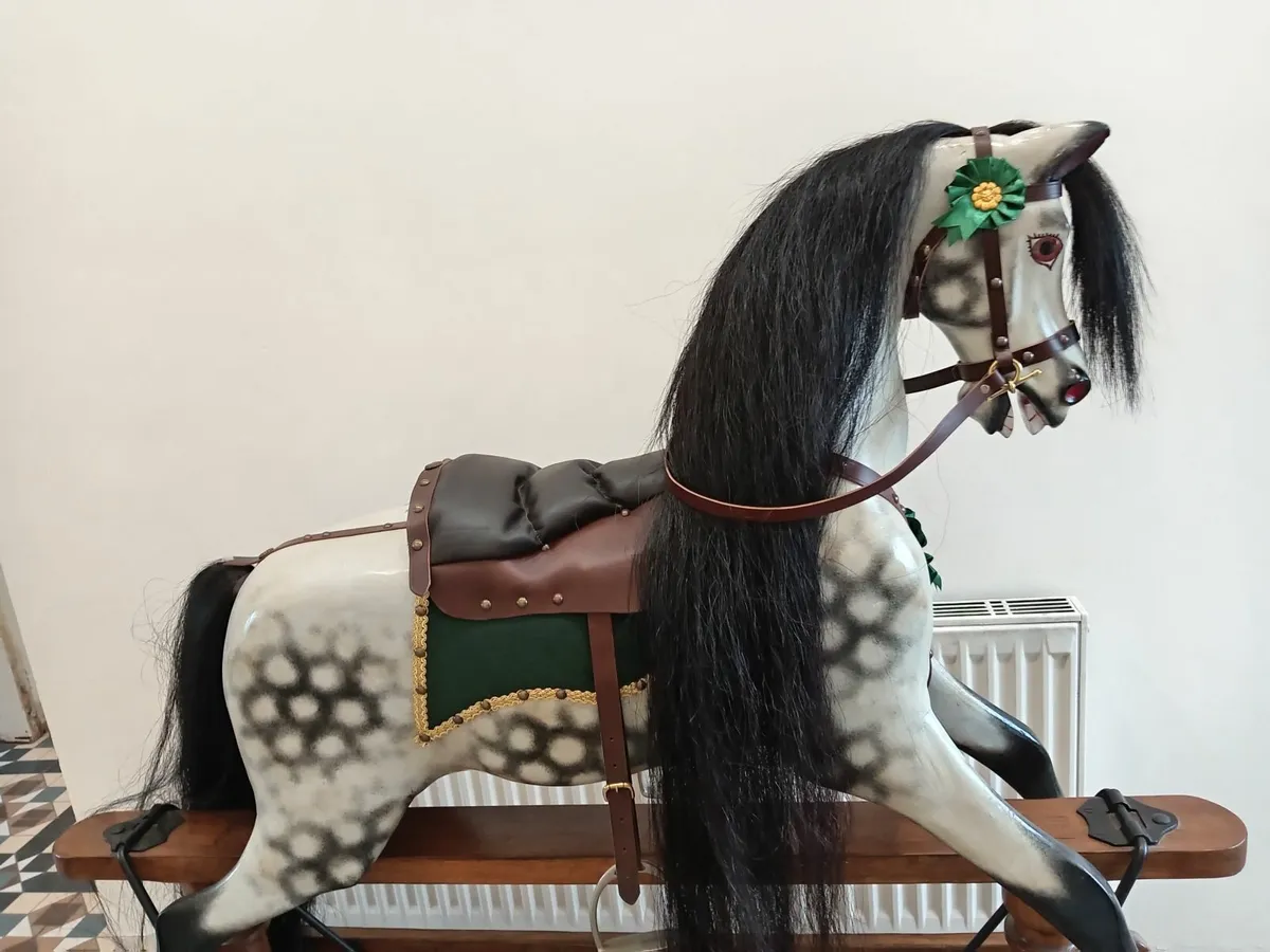 Antique rocking horse - Image 4