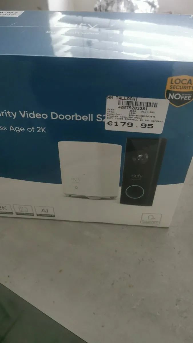 2k video eufy doorbell - Image 1