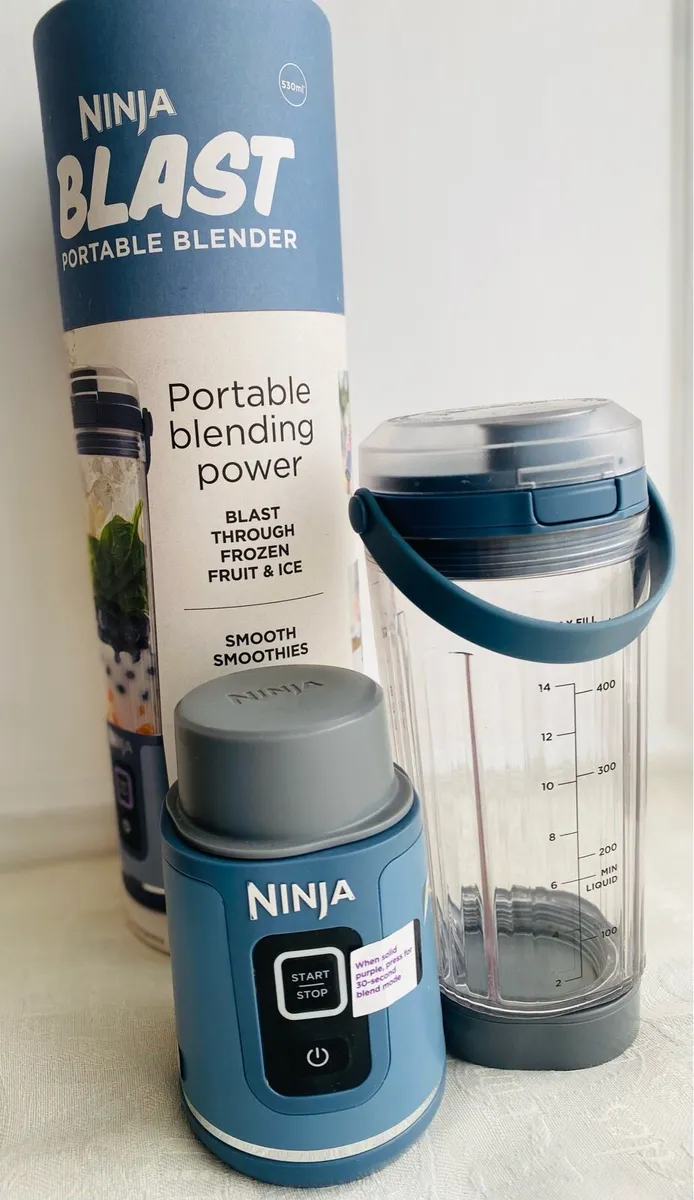 Ninja Blast Cordless Portable Blender - Denim Blue - Image 2