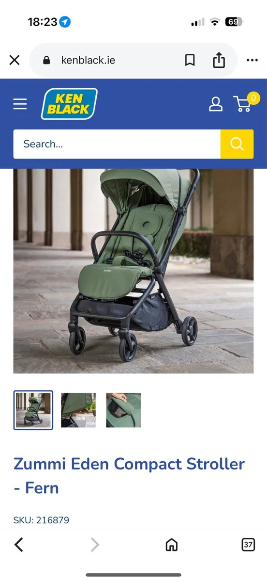 Zummi Eden Travel buggy