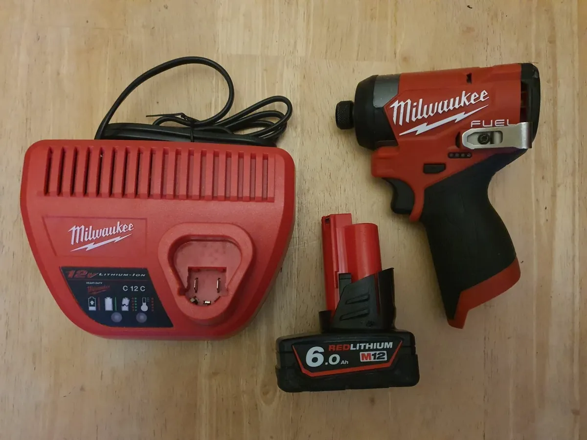 Gen3 M12 Milwaukee Brushless Impact Driver kit - Image 1