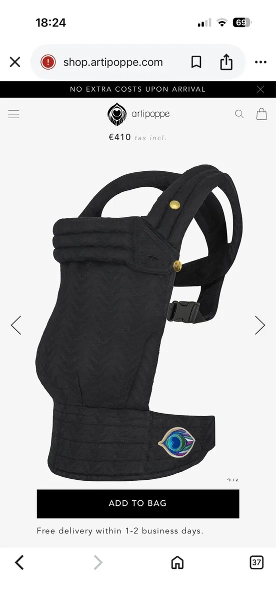 Artipoppe baby carrier