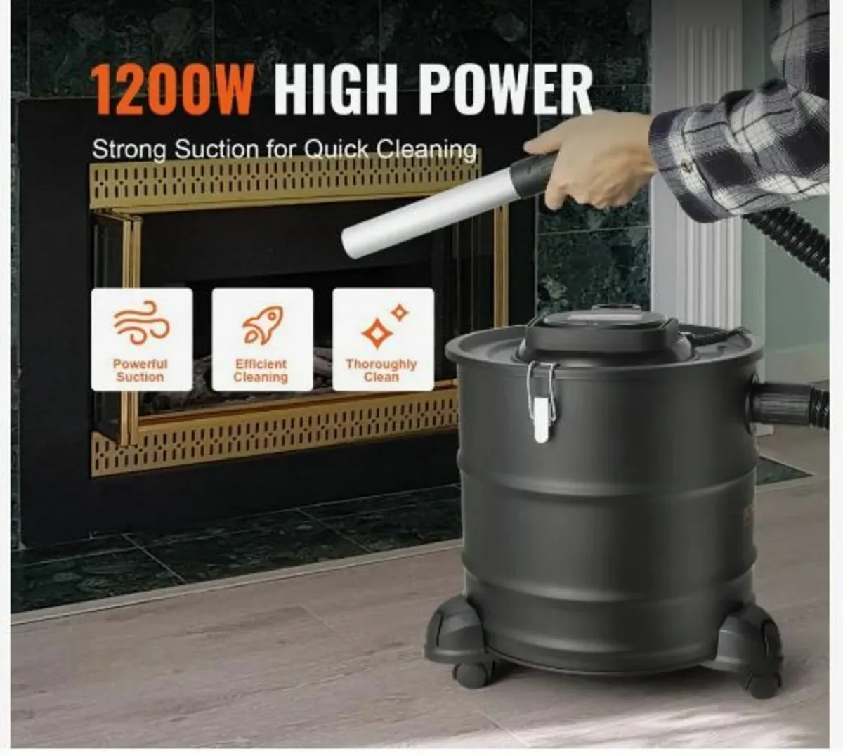 Ash Vacuum Cleaner, 20 L - Image 3