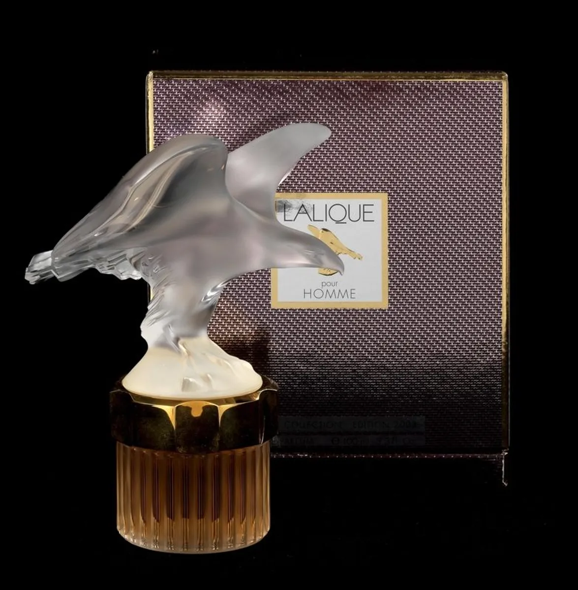Lalique Homme 2003 limited Edition Crystal Eagle - Image 2