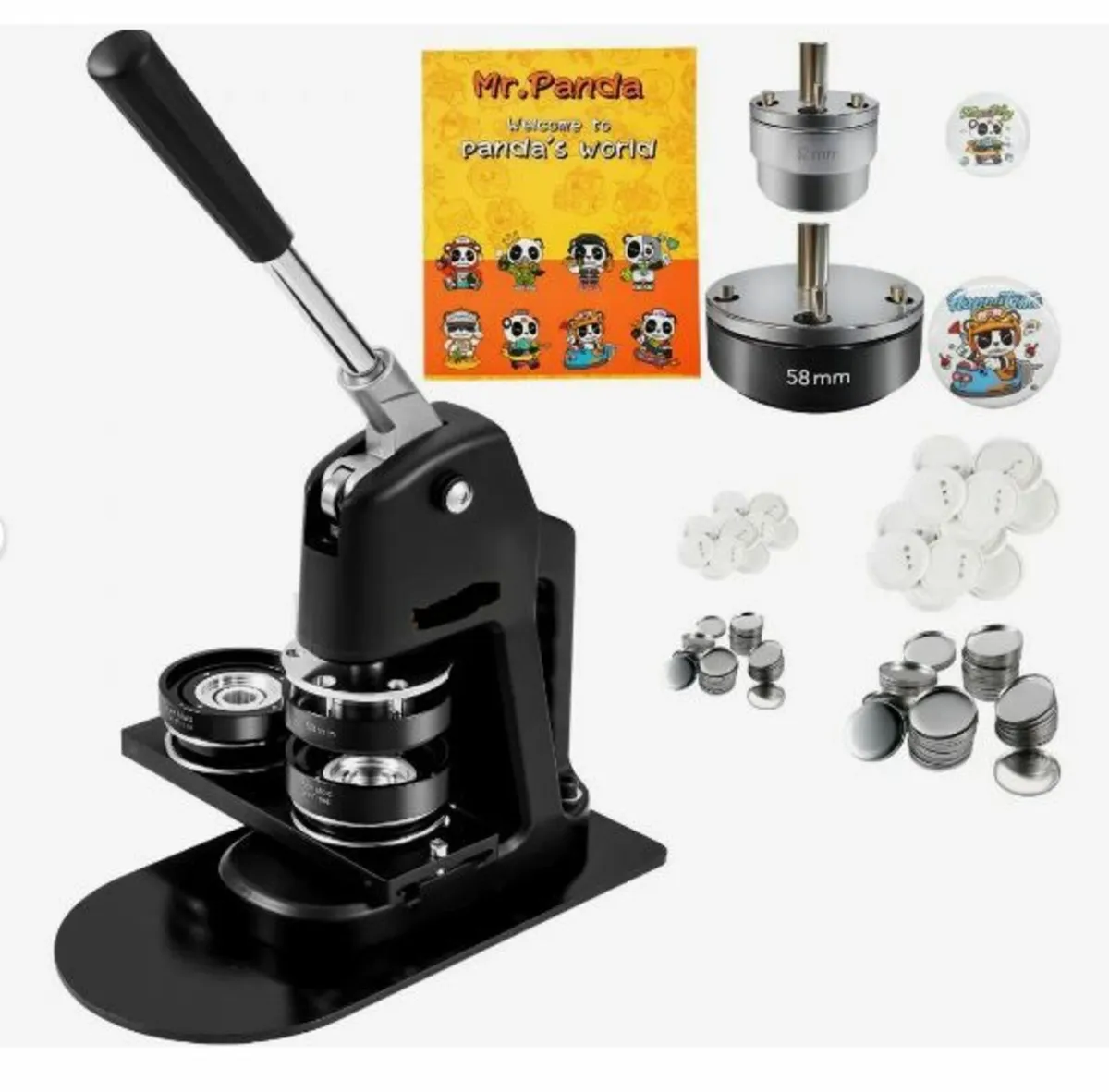 Button Maker Machine, Multiple Sizes - Image 1