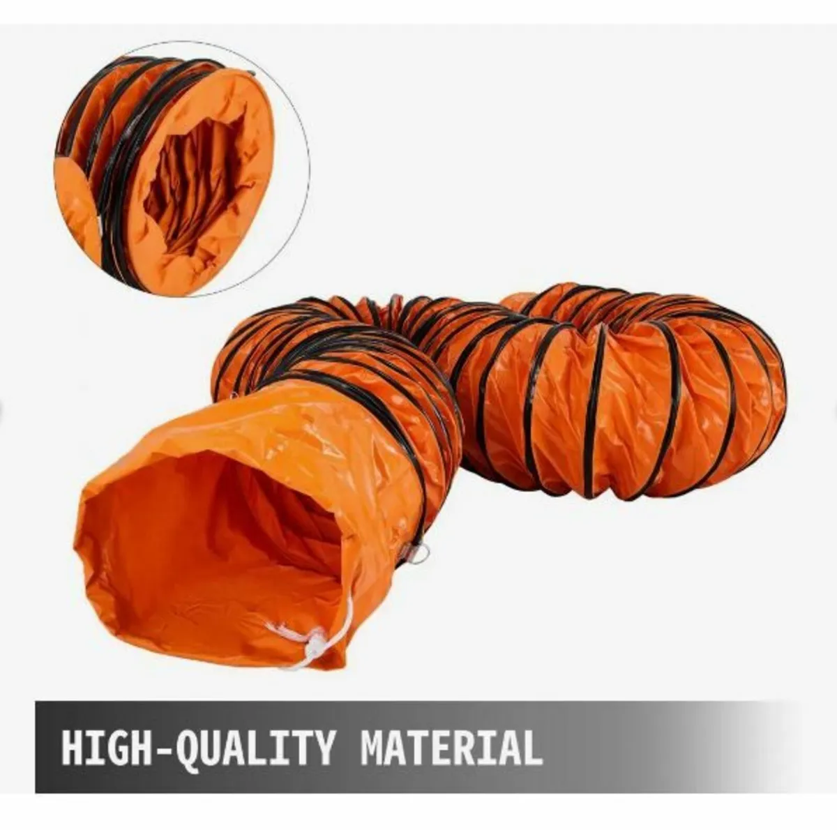 10 M/32ft PVC Flexible Duct Hosing - Image 4