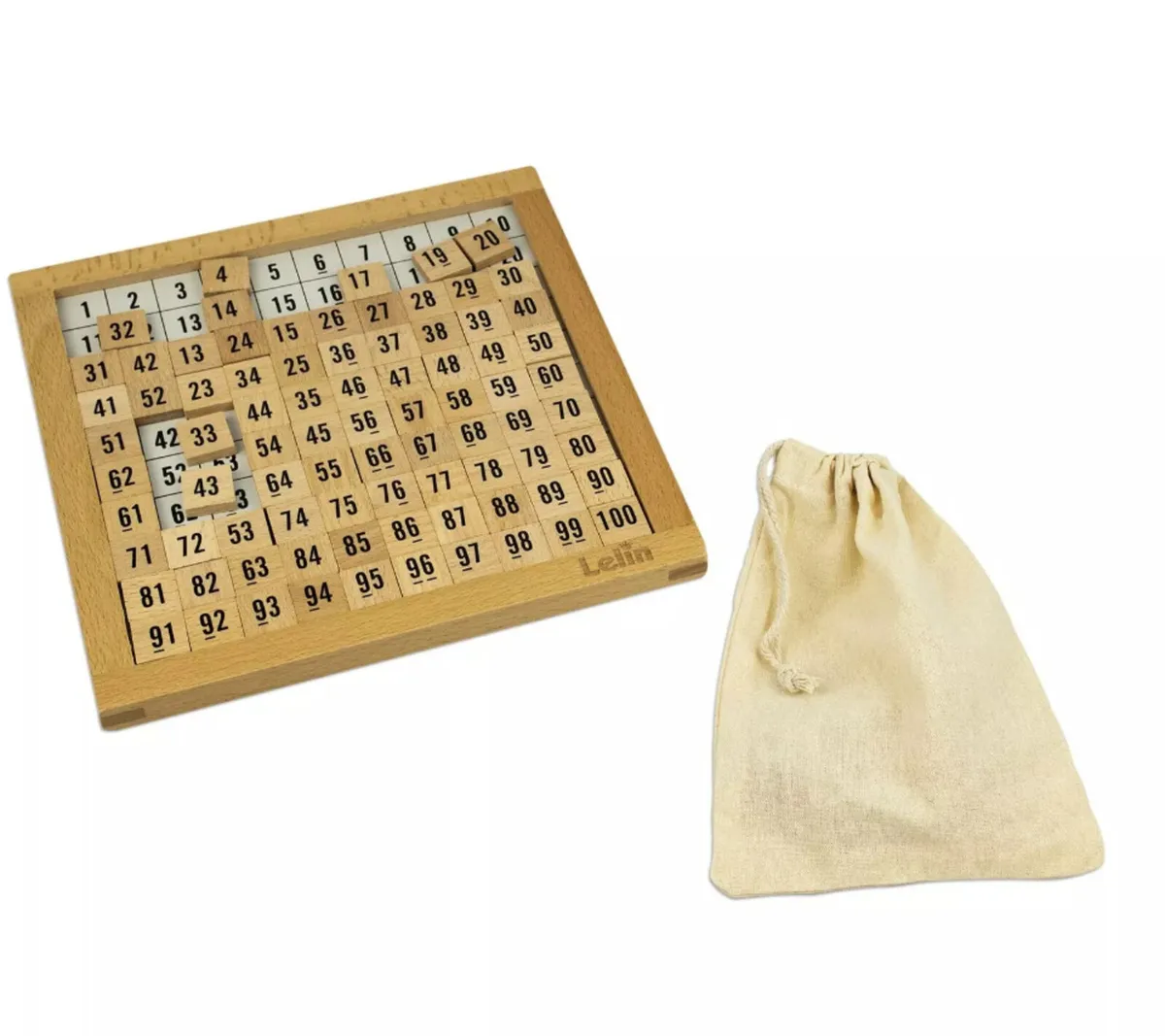 Wooden Hundred Board Game 1 To 100 - Image 4