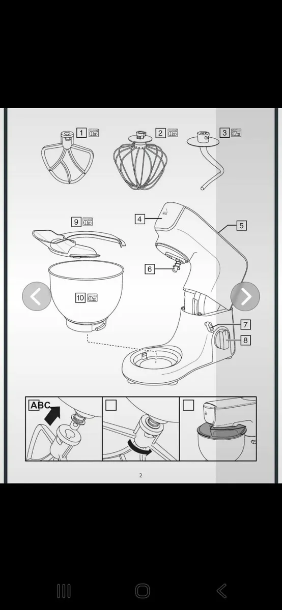 Russel Hobbs Go Create Stand Mixer - Image 3