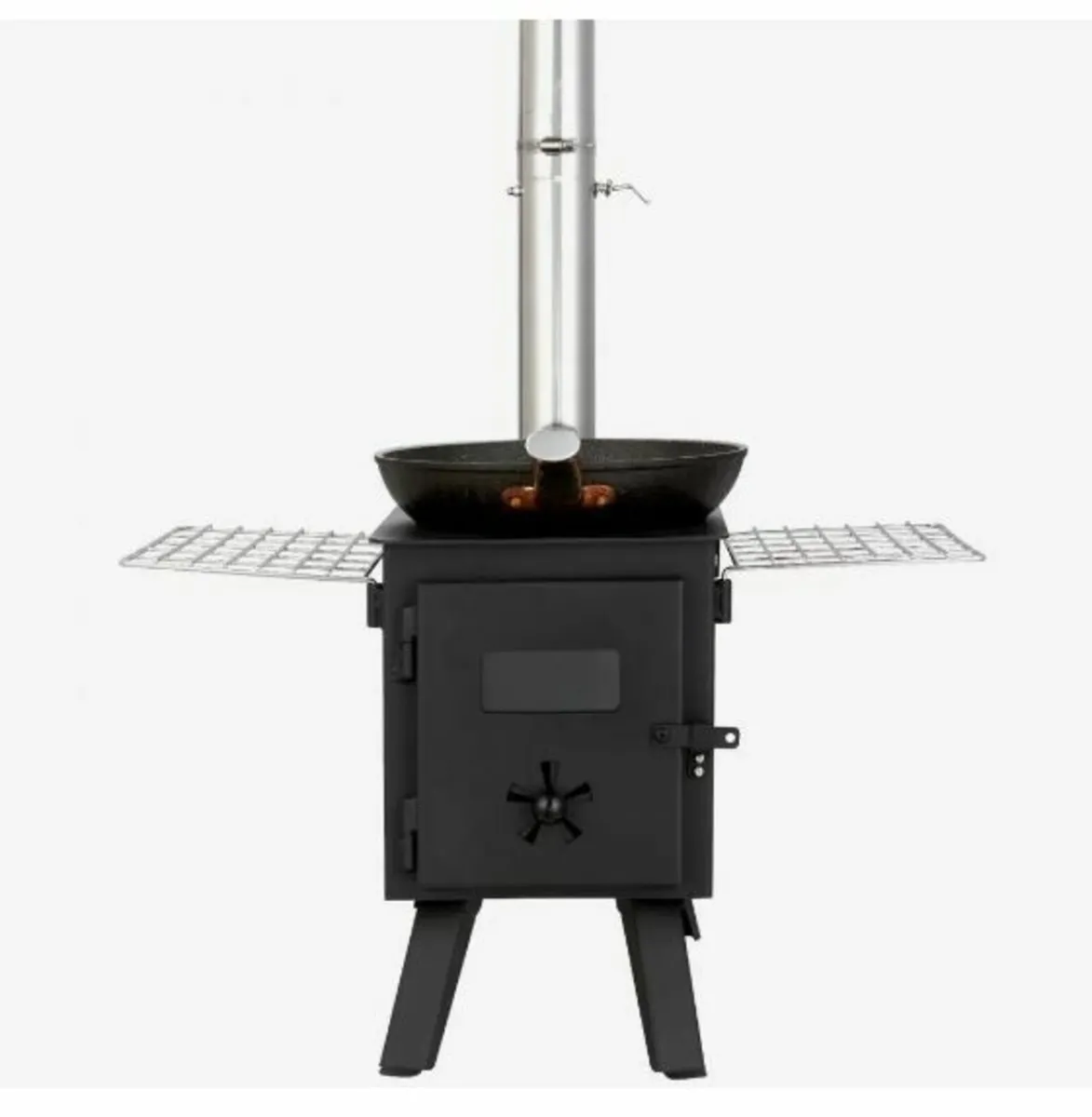 Wood Stove, 218.4 cm, Alloy Steel Camping Tent - Image 4