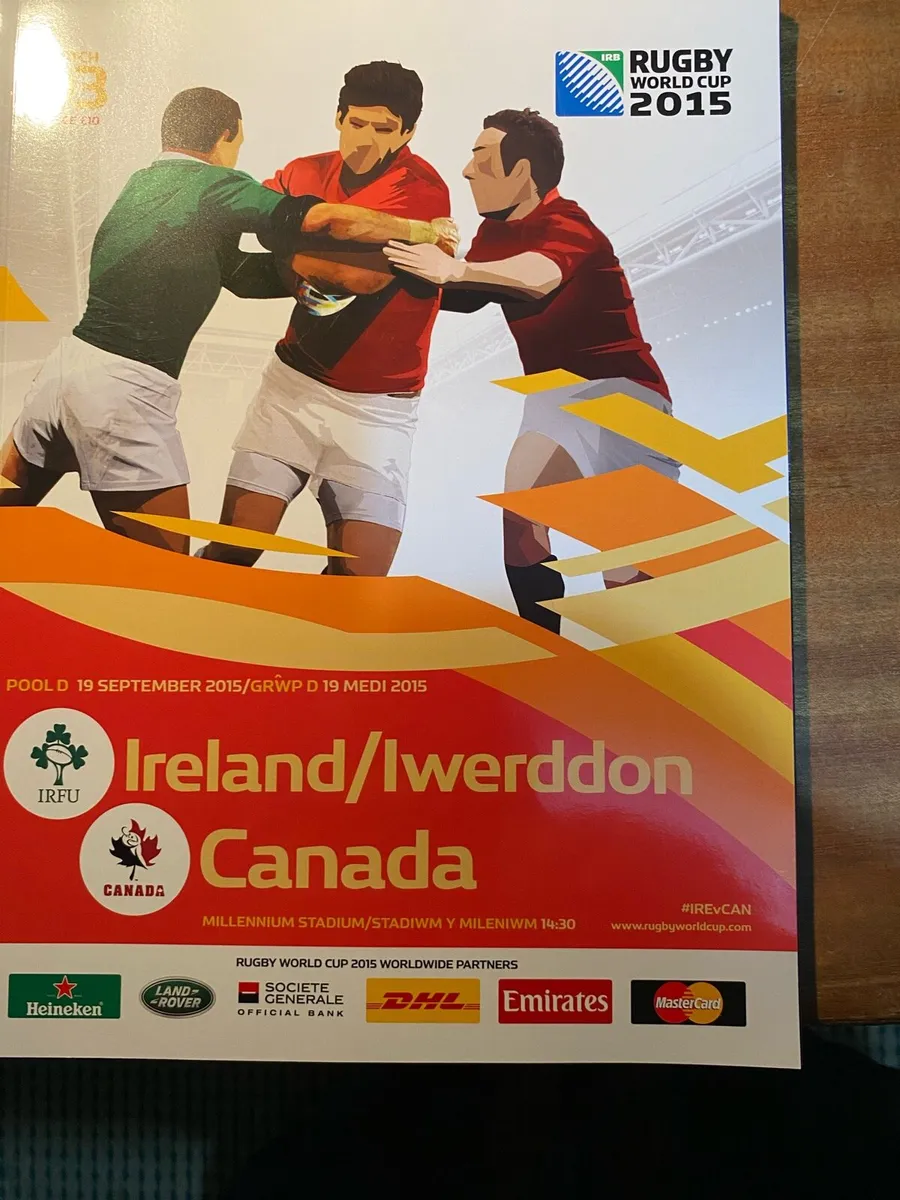 Rugby programmes - Image 1