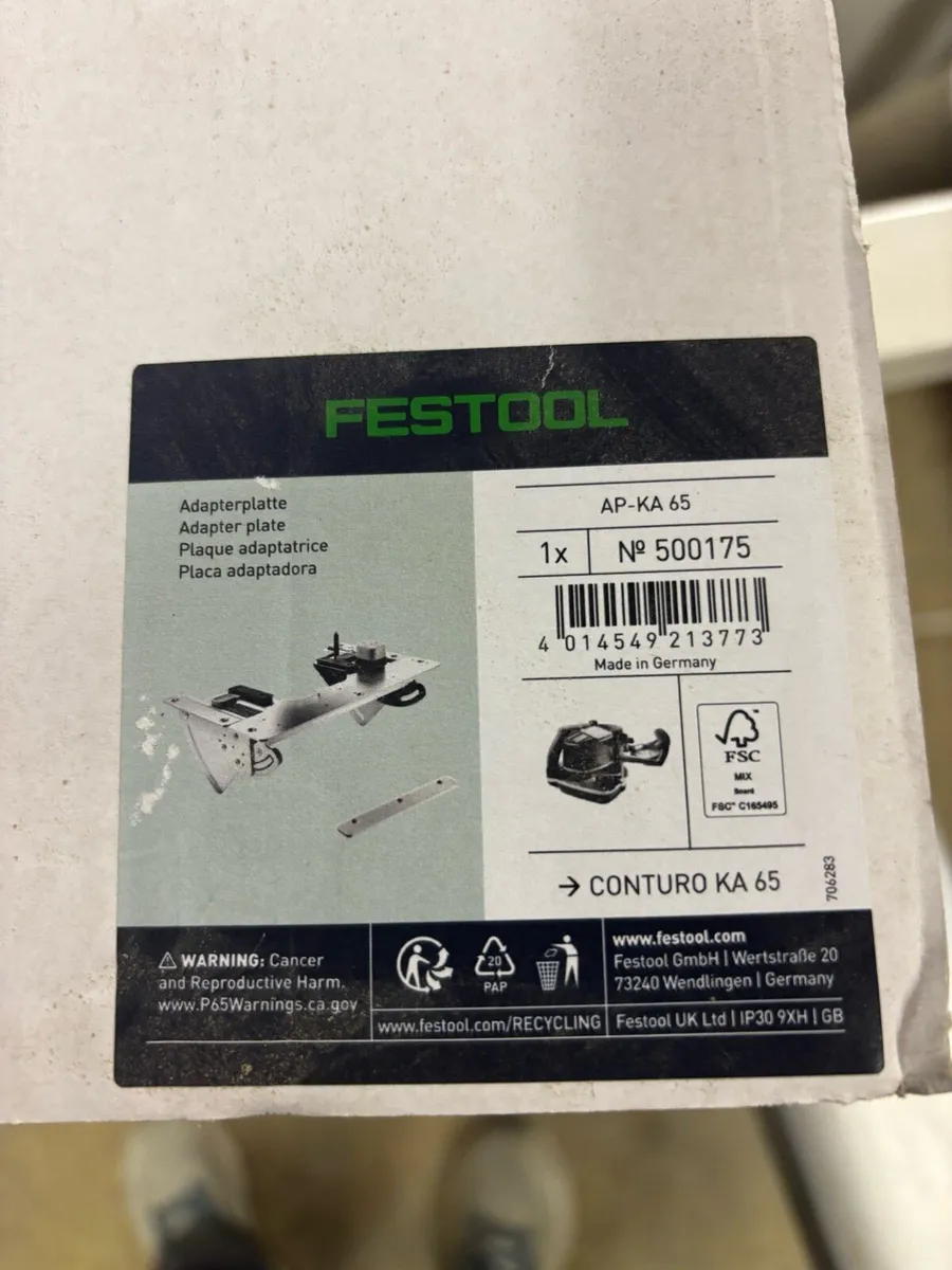 Festool Conturo Adapter plate - Image 1