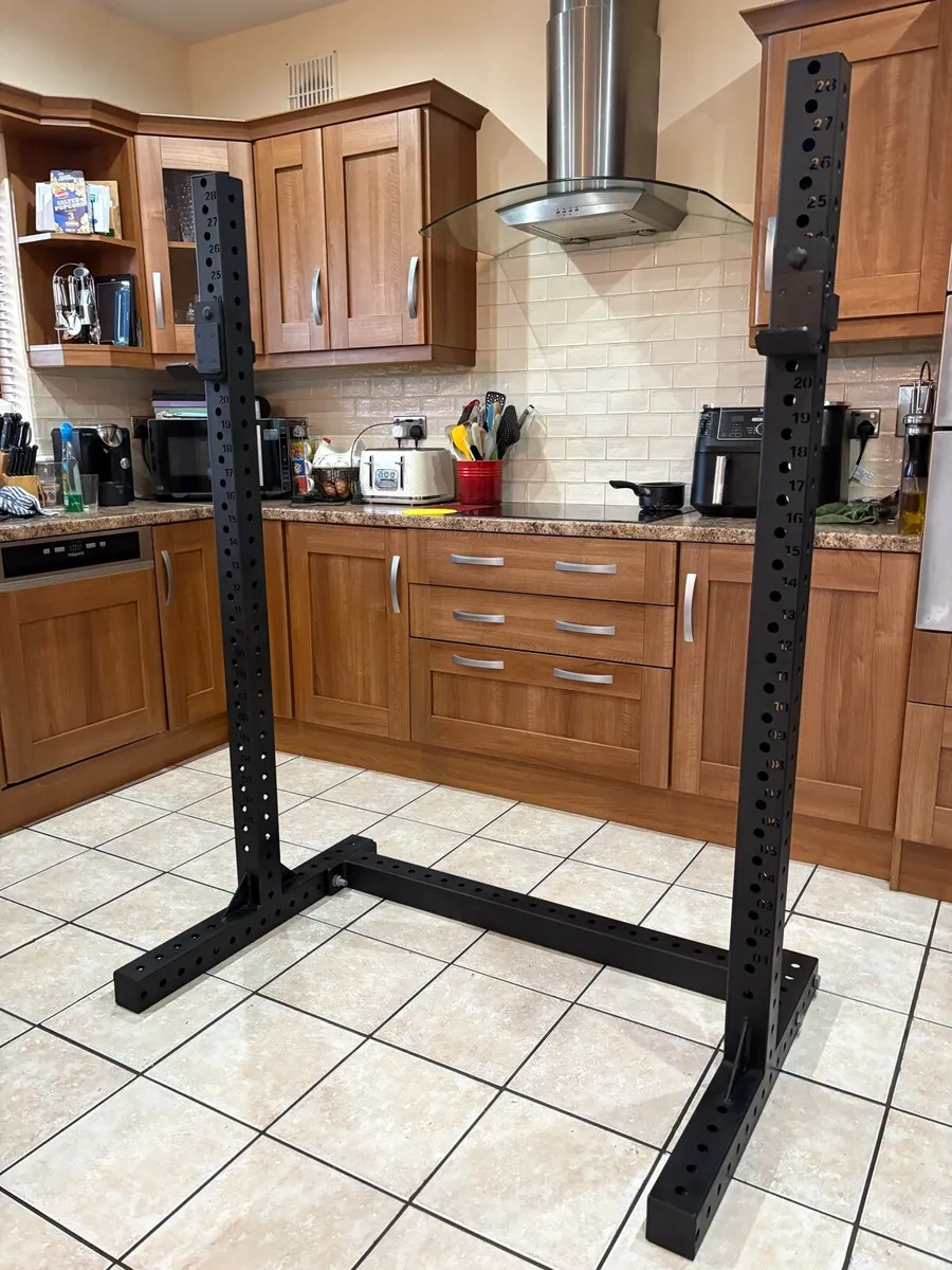 CHEAP! 1/2 PRICE! APOLLO PRO SQUAT RACK, HEAVY!!! - Image 2