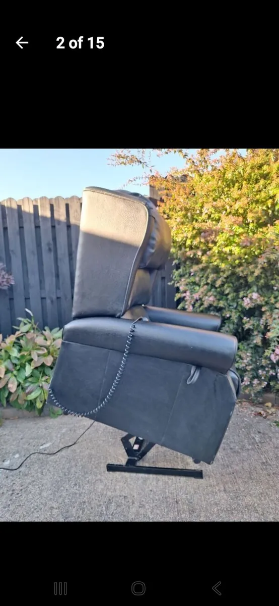 Electric riser recliner armchair - Image 2