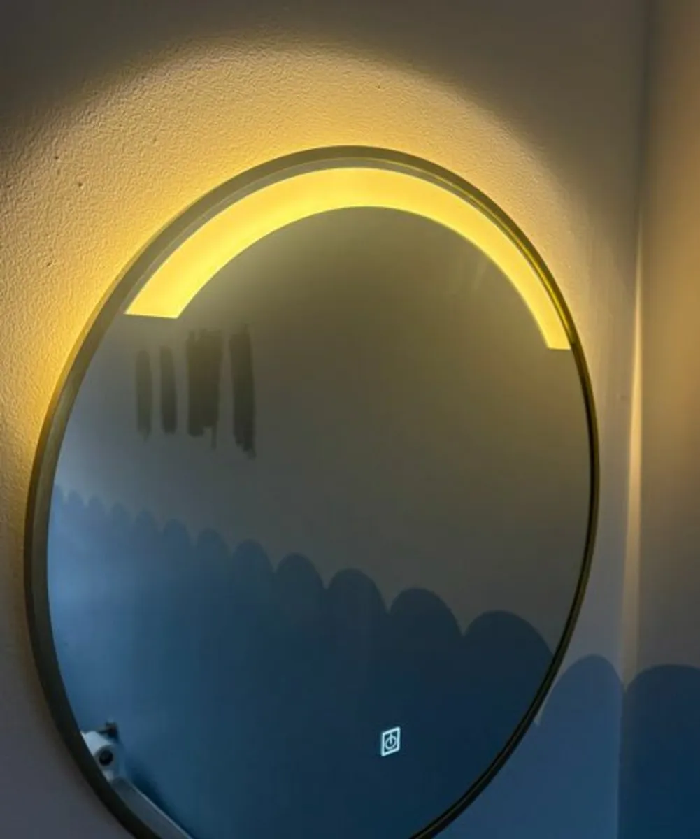 Bathroom Mirror with Touch Light - Image 1