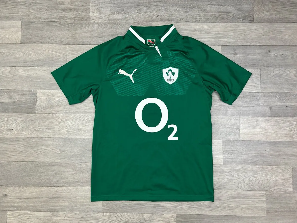 Puma Ireland Rugby Jersey Shirt Mens Medium - Image 1