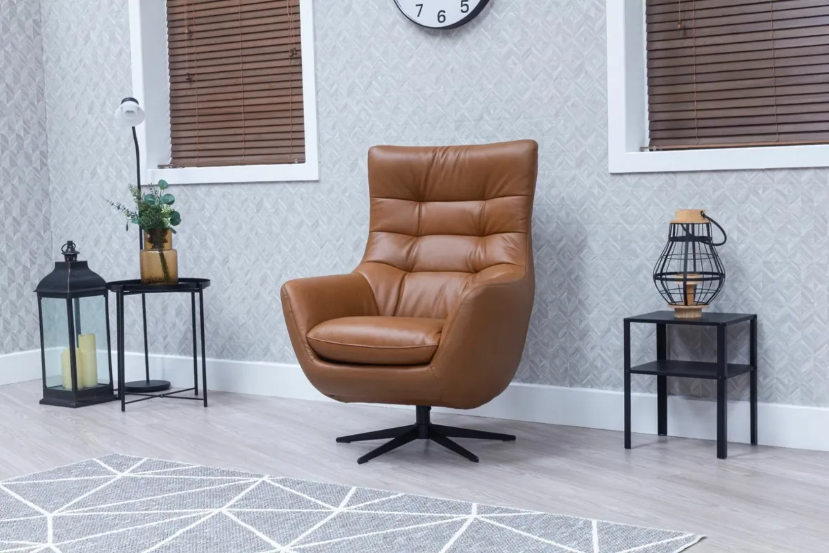 Leather chairs Swivel chairs for sale in Dublin - Image 2