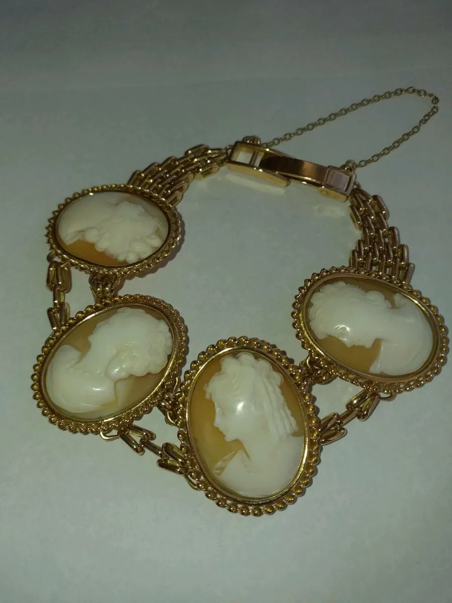 9ct rose gold came bracelette - Image 2