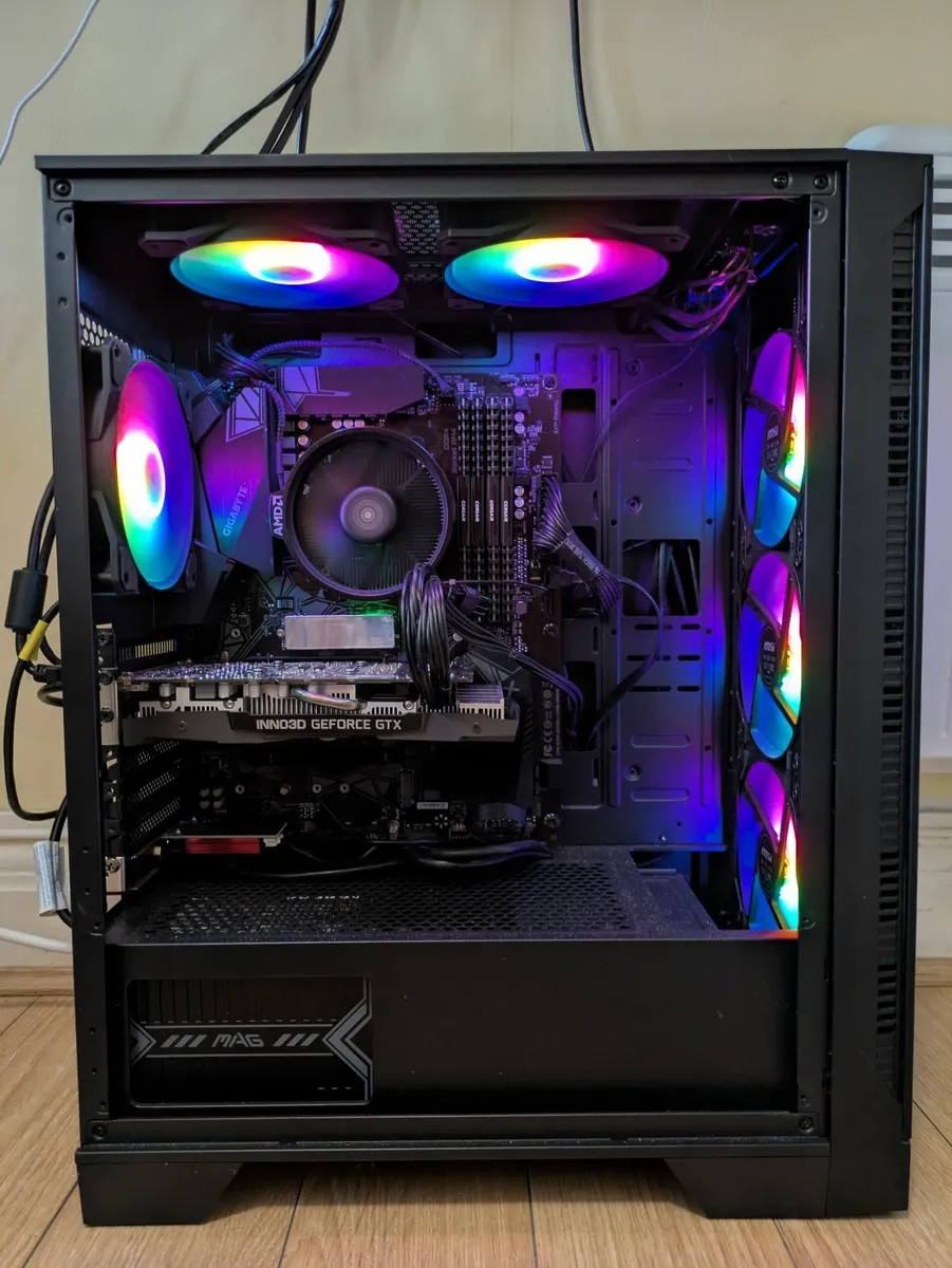 Gaming PC - Ryzen 5 5600 - 32GB DDR4 - GeForce GTX - Image 2