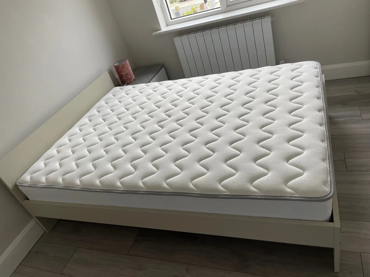 Double Bed & Mattress - Image 2