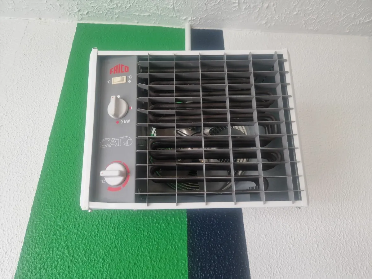 Wall mounted Electric Fan Heater x 3 - Image 3