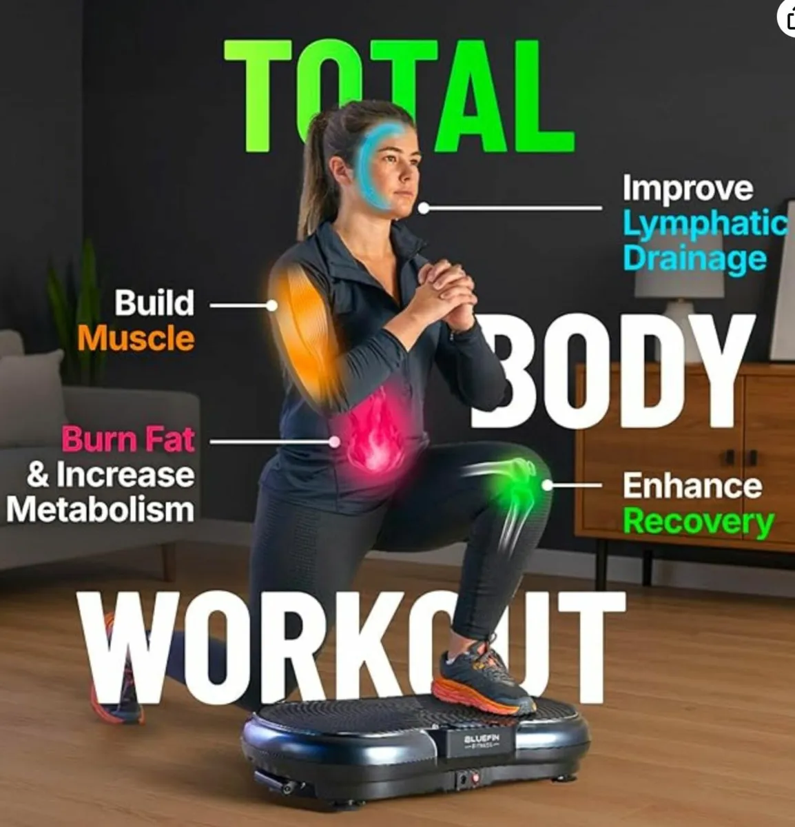 Bluefin Vibration Plate Exercise Machine - Image 4