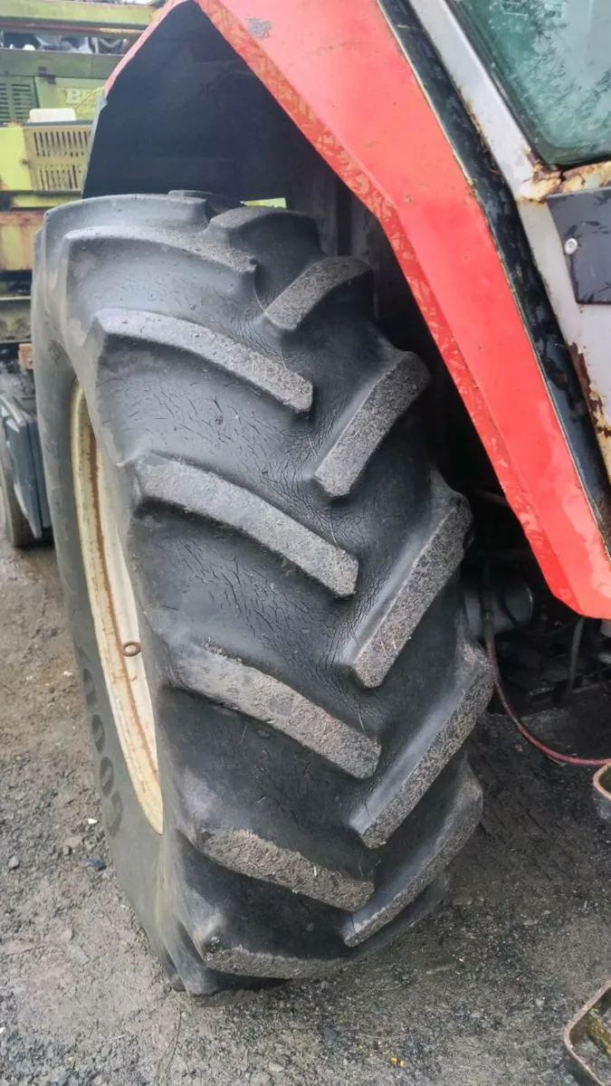 Massey Ferguson Tyres and Rims 38 28 - Image 2