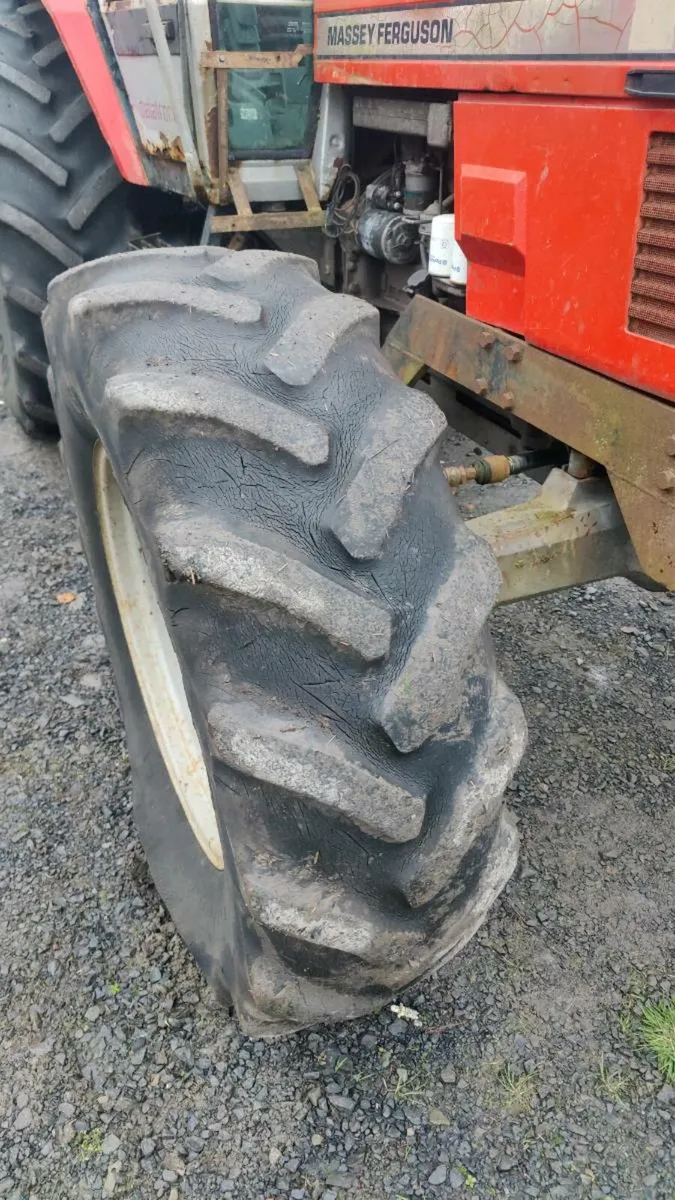 Massey Ferguson Tyres and Rims 38 28 - Image 4
