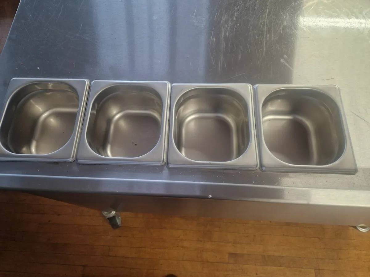 Stainless Steel Condiments unit - Image 3