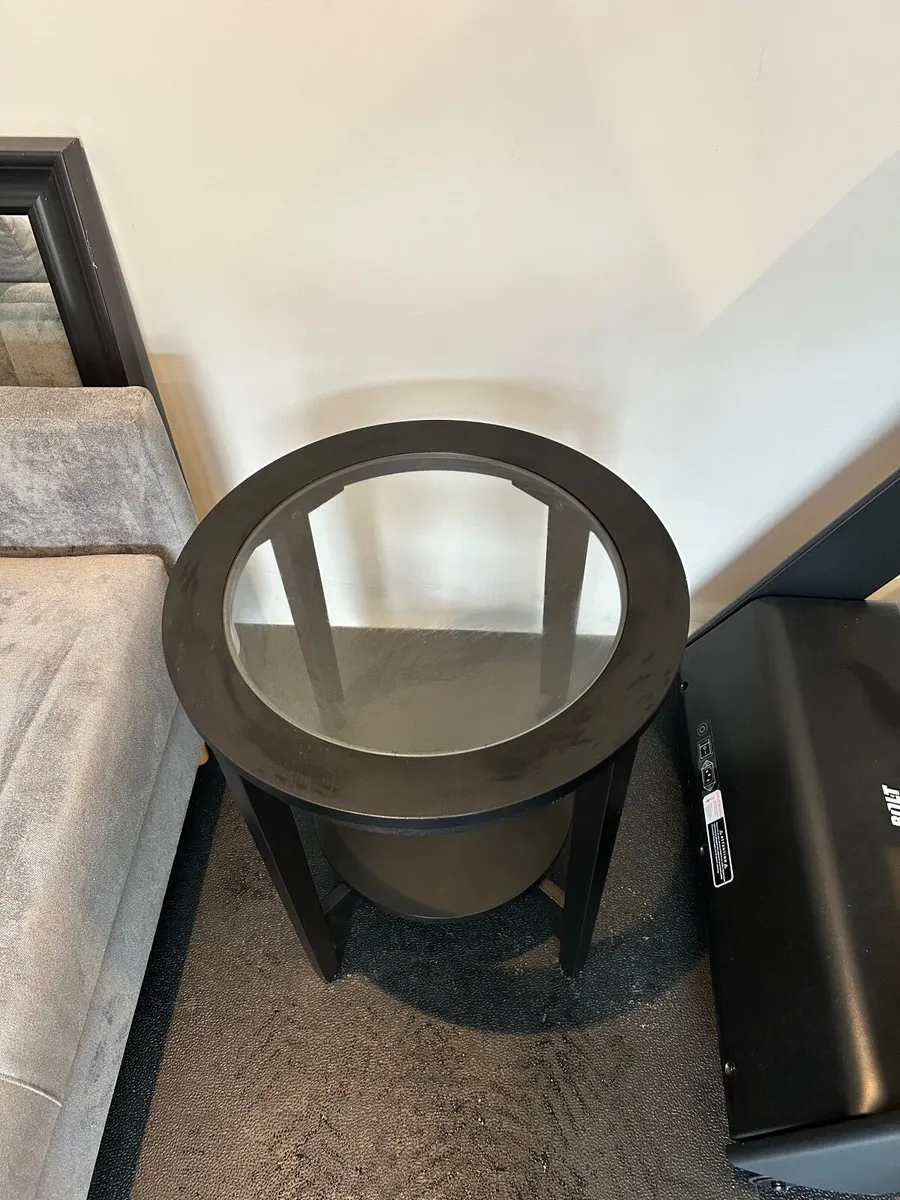 Black Wooden Coffee Table - Image 2