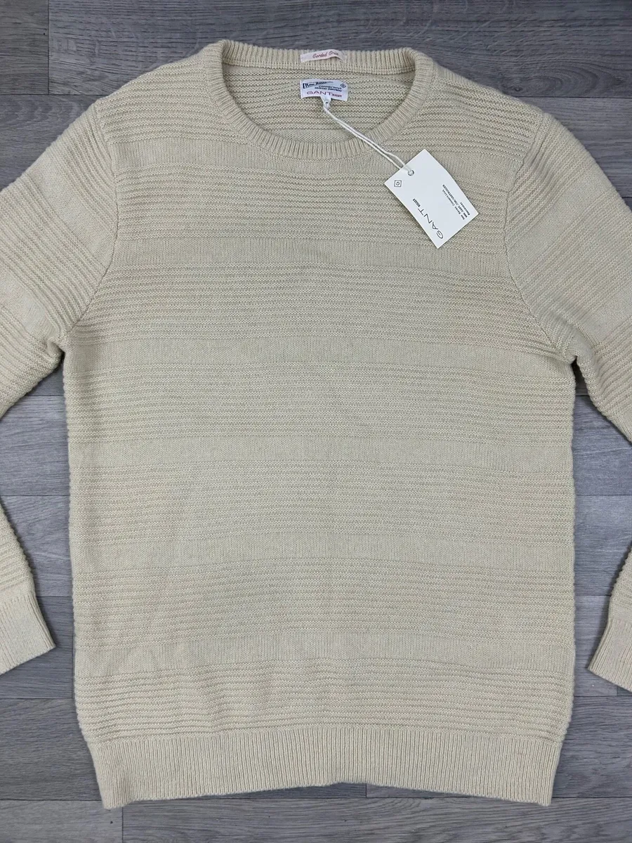 NEW Gant Wool Blend Knitted Jumper Sweater L - Image 2
