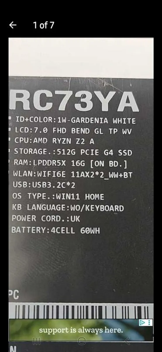 Brand new (sealed) Rog Xbox Ally.  Launch date Oct 25 - Image 3