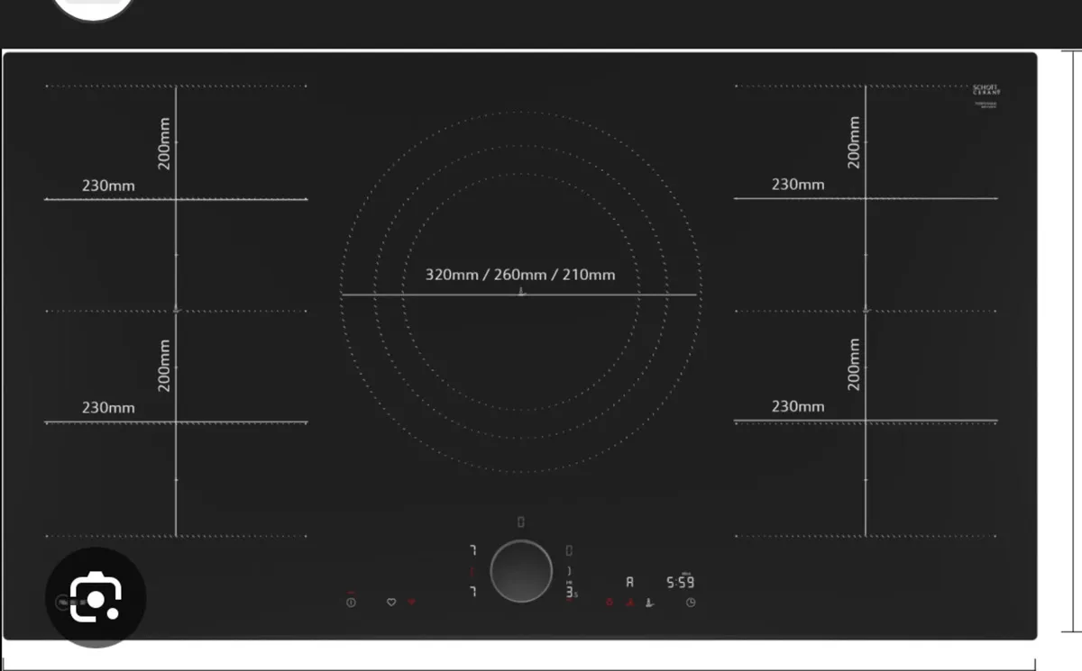 Induction hob