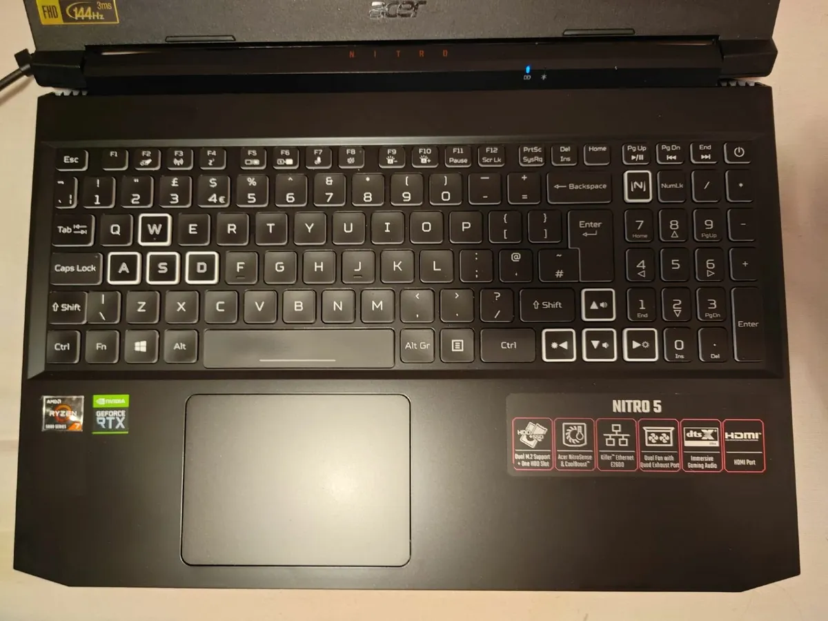 Acer Nitro 5 Gaming Laptop, 2022 Model, RTX 3070 - Image 1