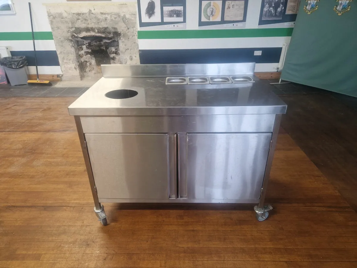 Stainless Steel Condiments unit - Image 1