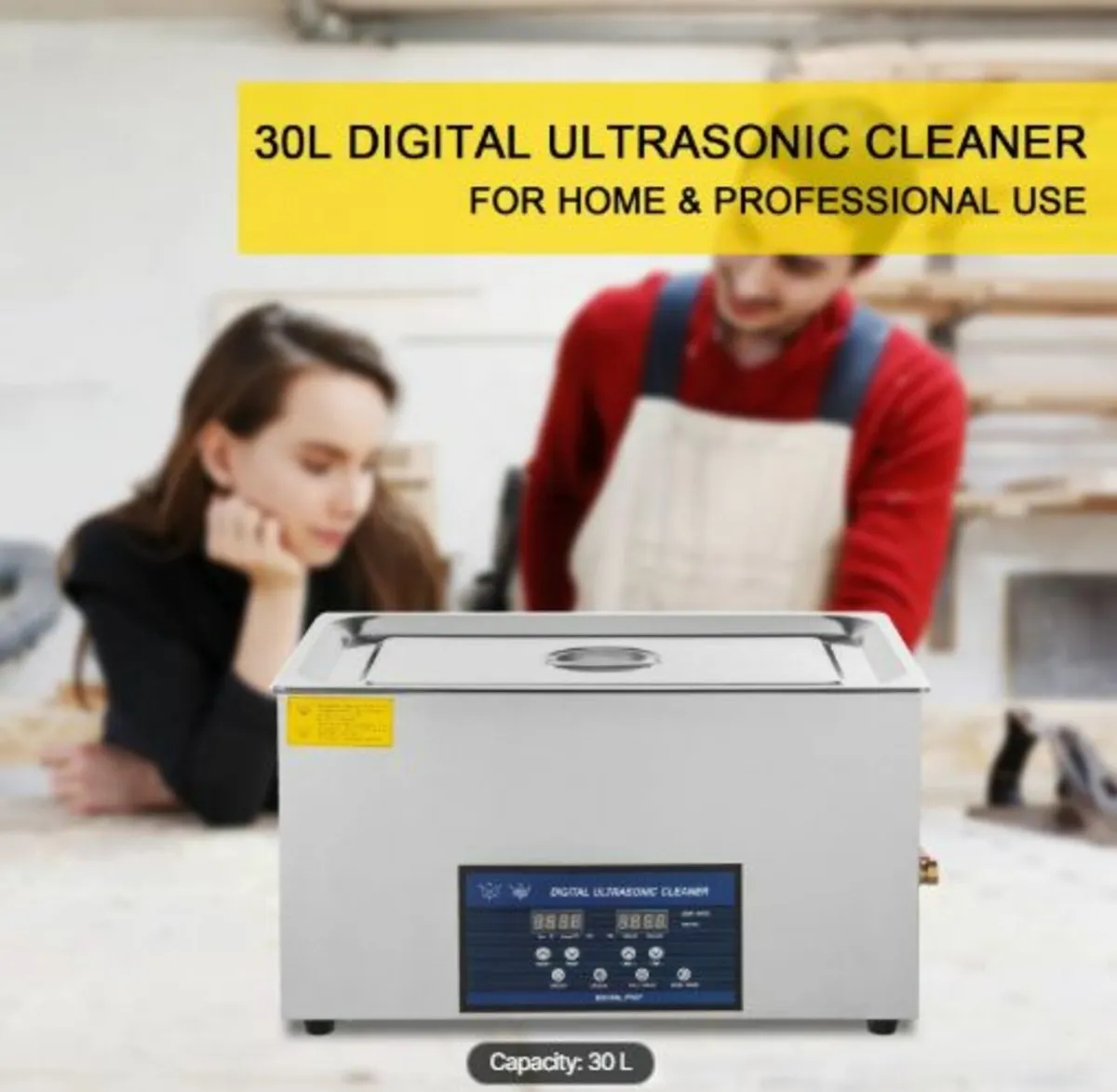 30L Ultrasonic Cleaner Dual Frequency Ultrasonic - Image 2