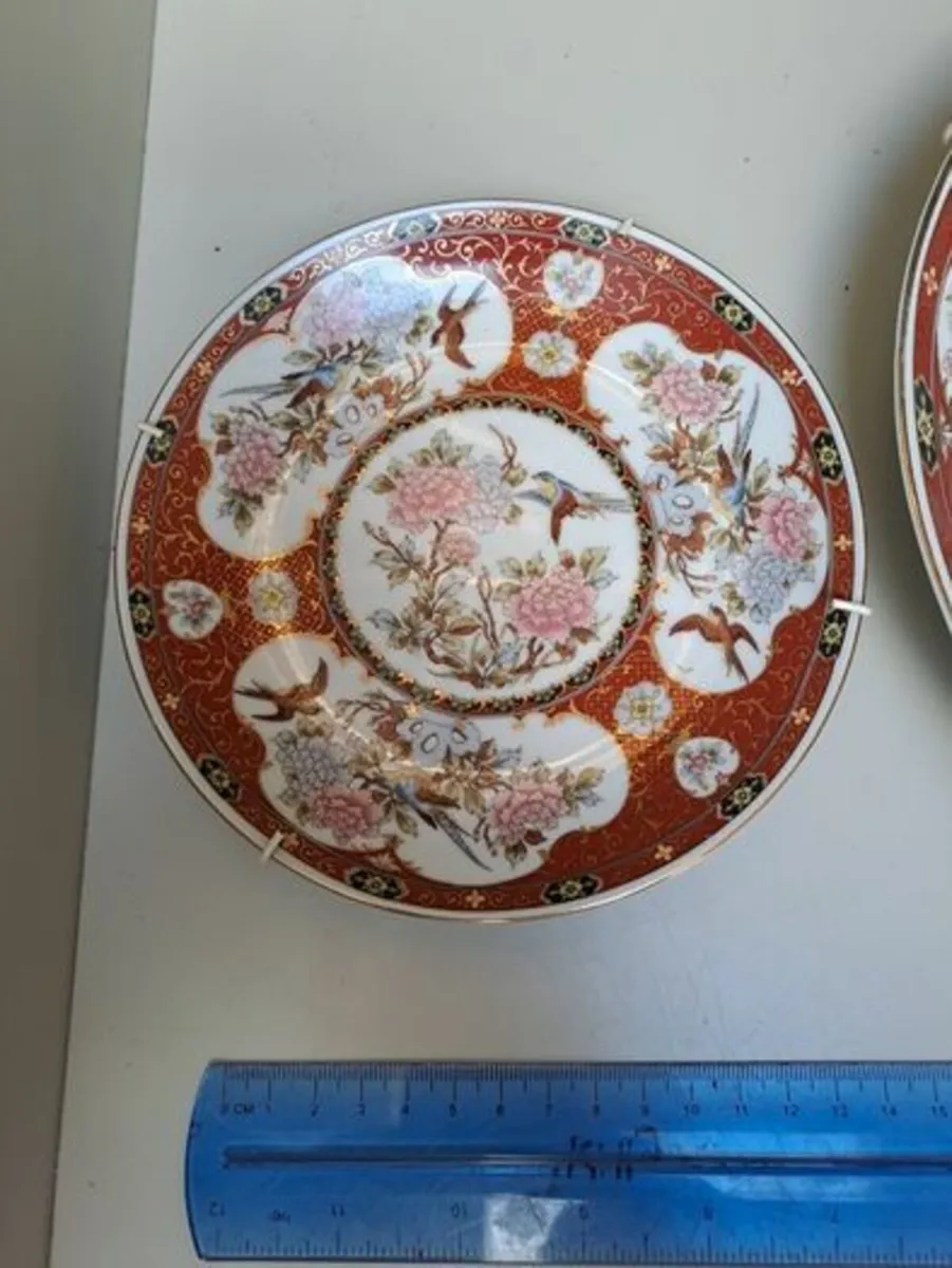 Japanese Garden birds Wall plates - Image 4