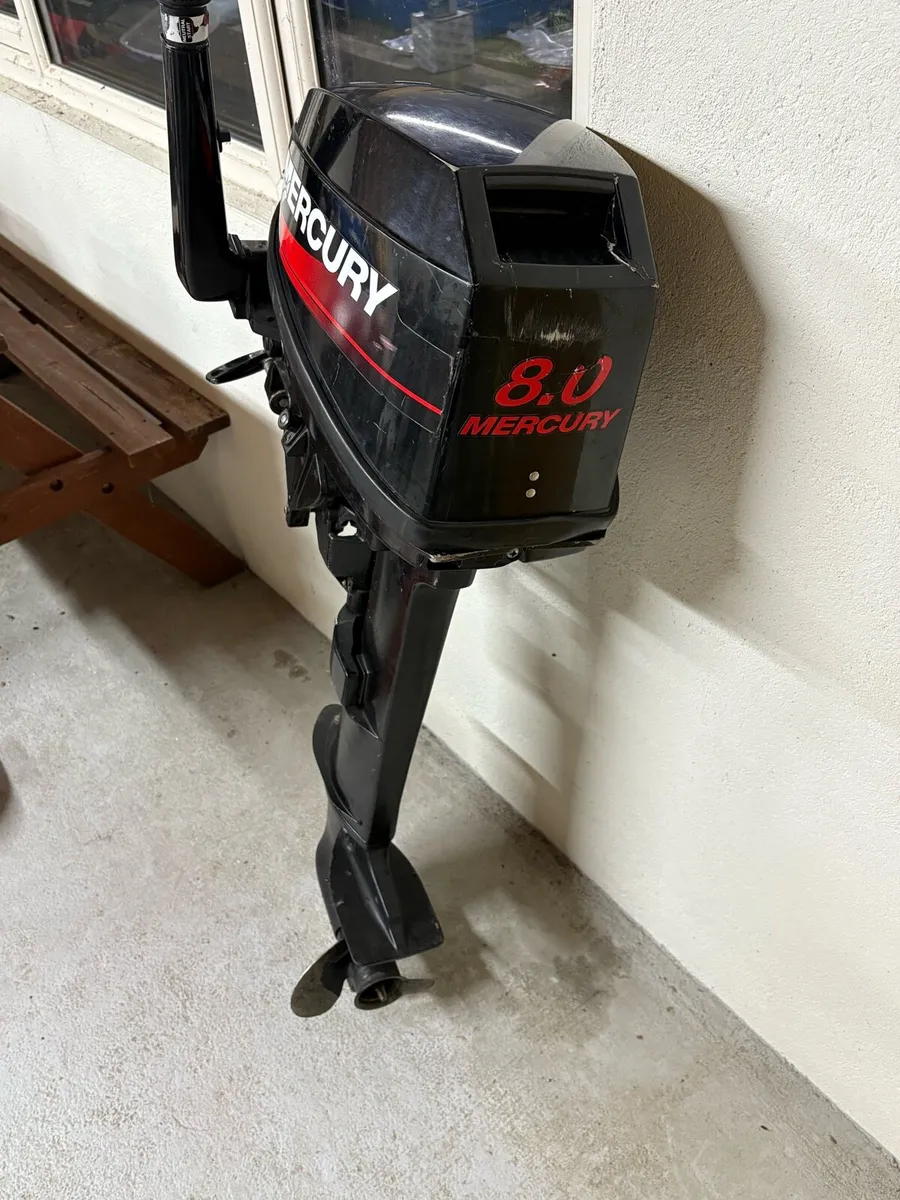 Mercury 8hp outboard - Image 3