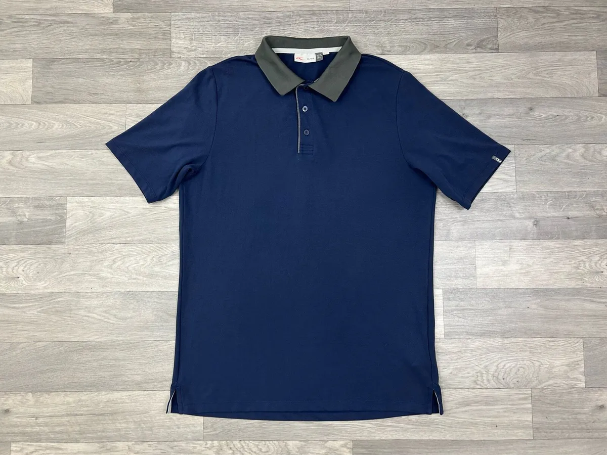 Kjus Golf Polo Shirt Mens Medium - Image 1