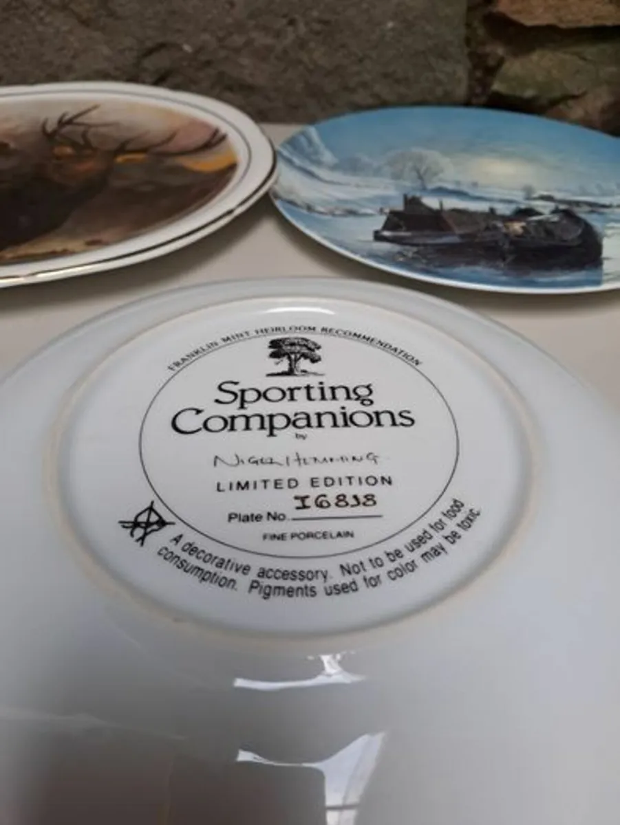 Nigel Hemming wall plate Sporting Companions - Image 3