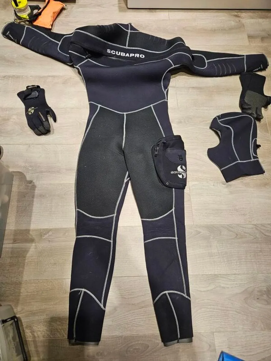 Scubapro NovaScotia 6.5mm Semi dry dive suit - Image 3