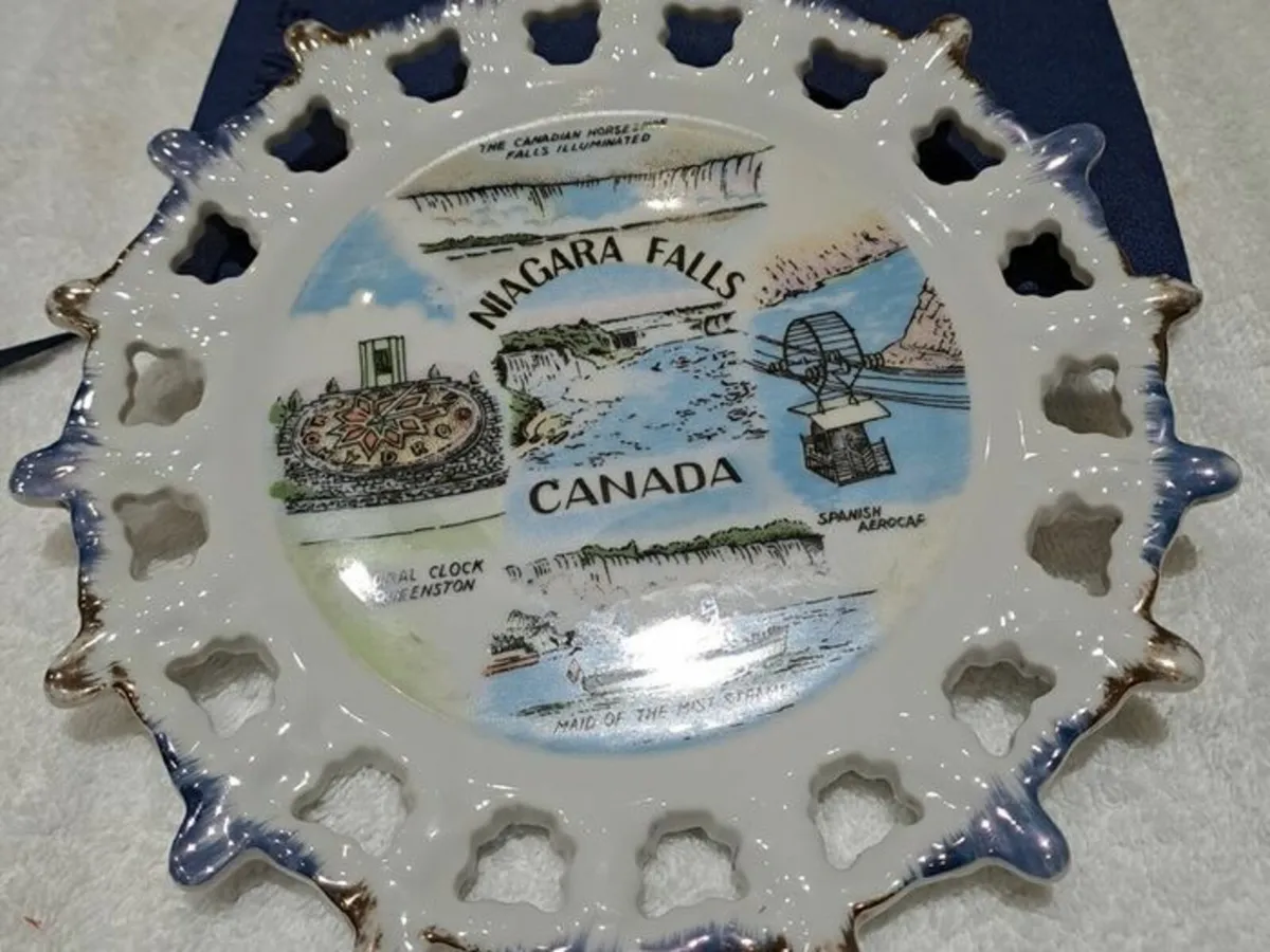 Vintage Niagara Falls plate - Image 3