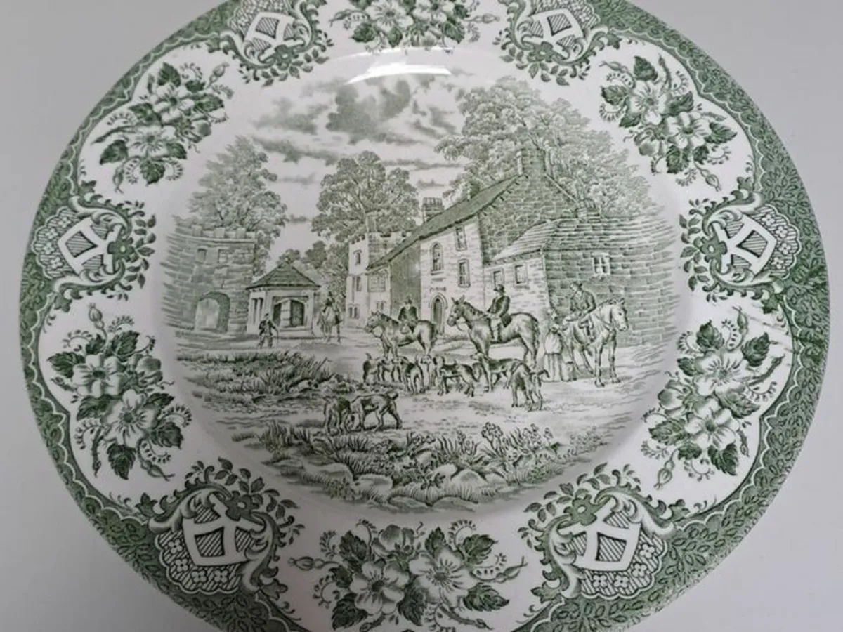 Vintage Staffordshire plate - Image 3