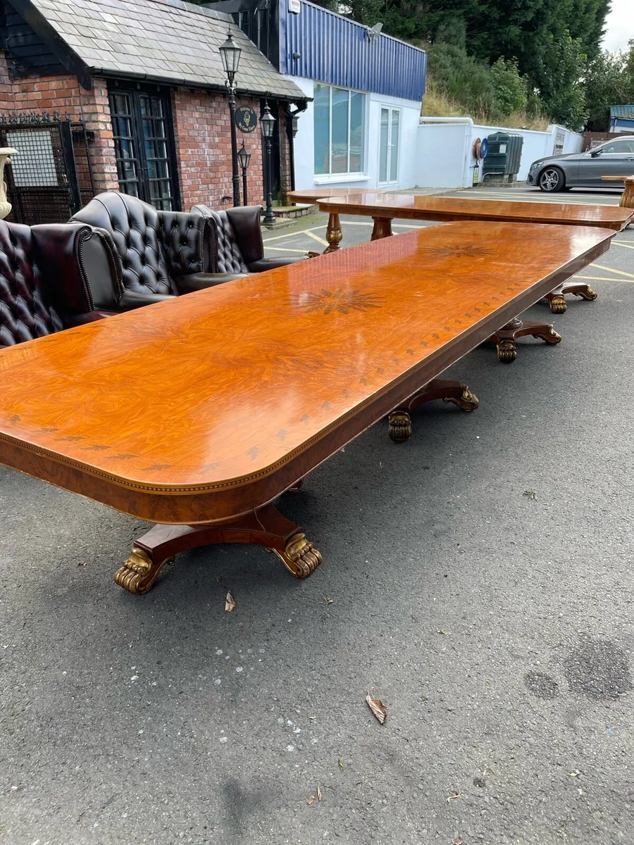 Stunning dinning board room table - Image 4