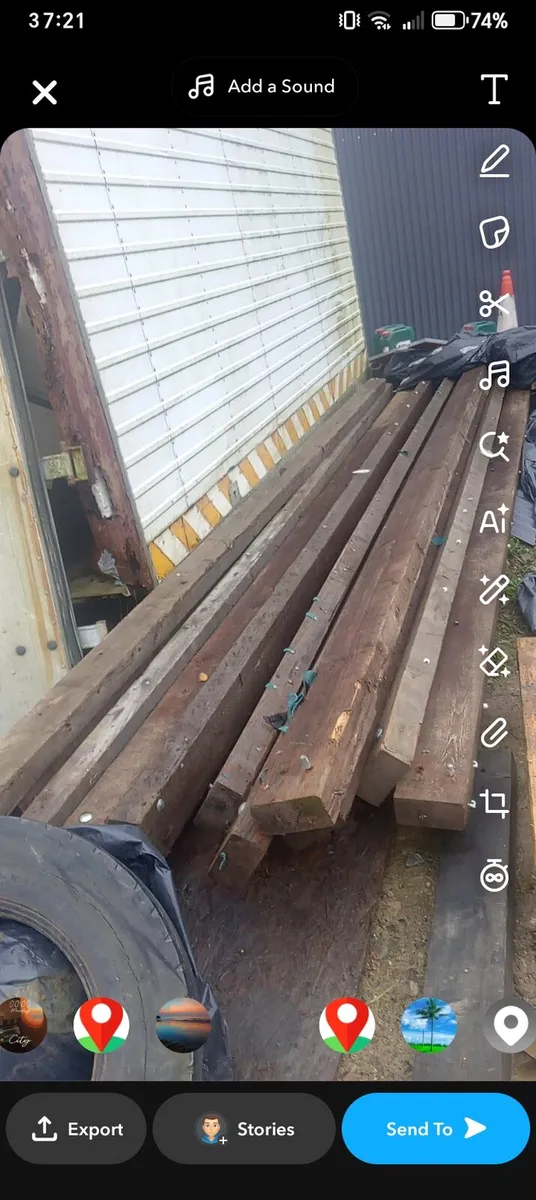 43 sheets 8 foot long and some box profile - Image 2