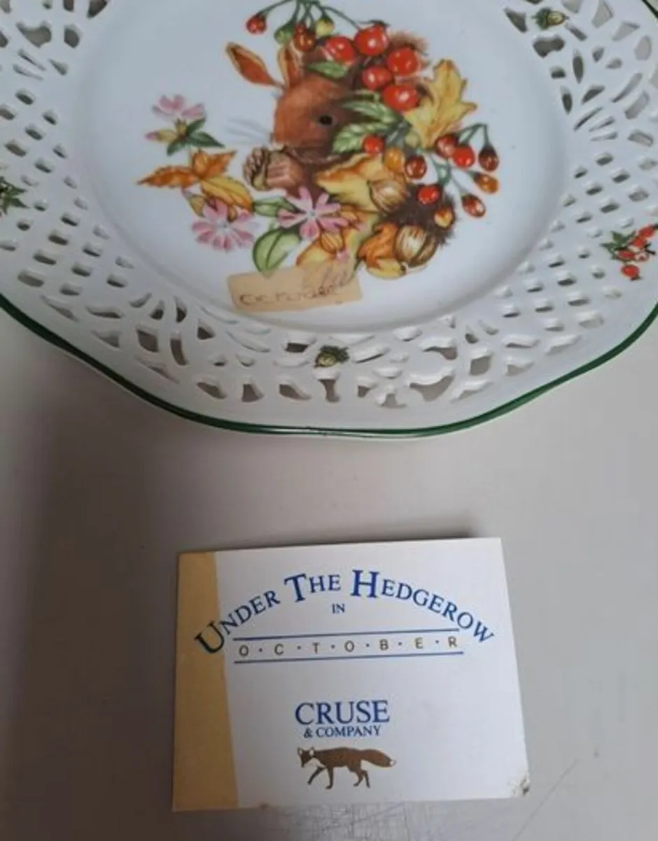 Under the Hedgerow Wall plate - Image 2