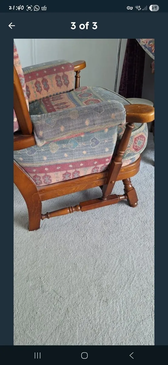 2 Vintage Chairs - Image 2
