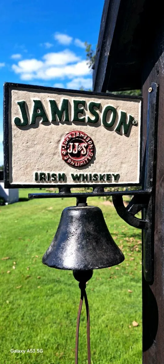 Jameson cast iron bell - Image 2