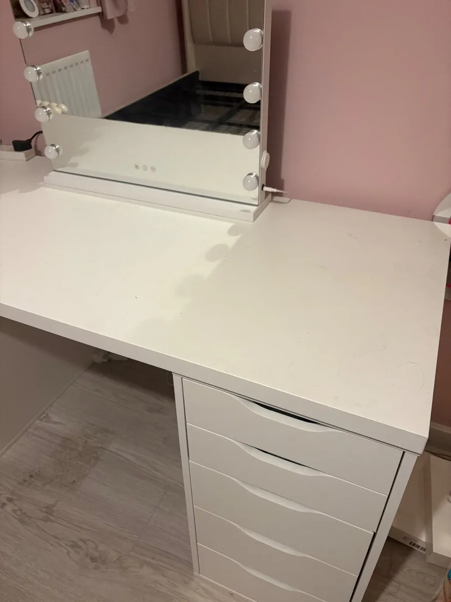 IKEA Alex drawers with mirror - Image 2